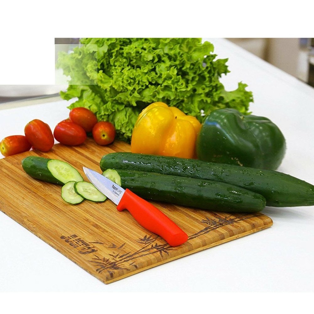 Bamboo Wood Cutting Board Compact Design